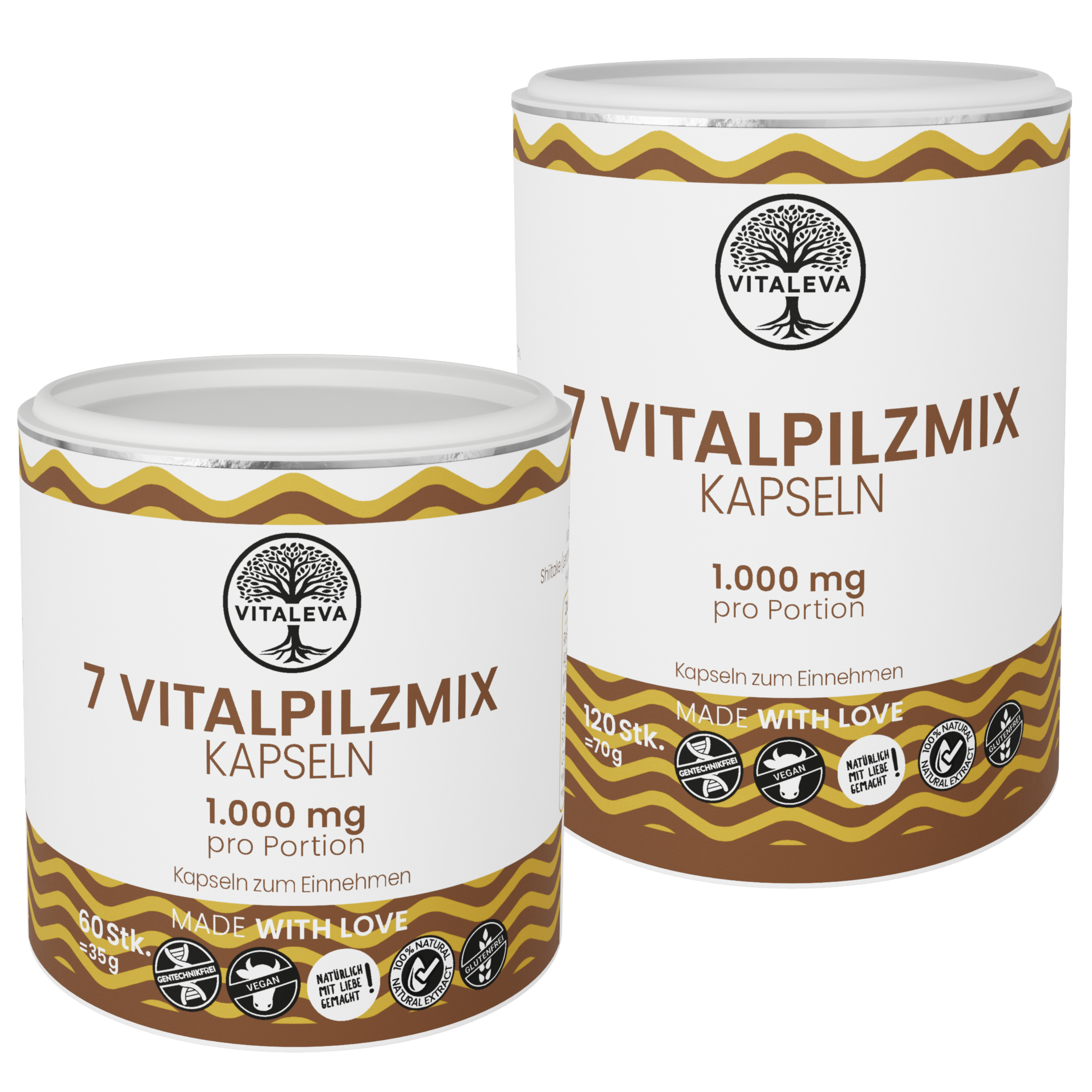 7 VitalPilzMixKapseln