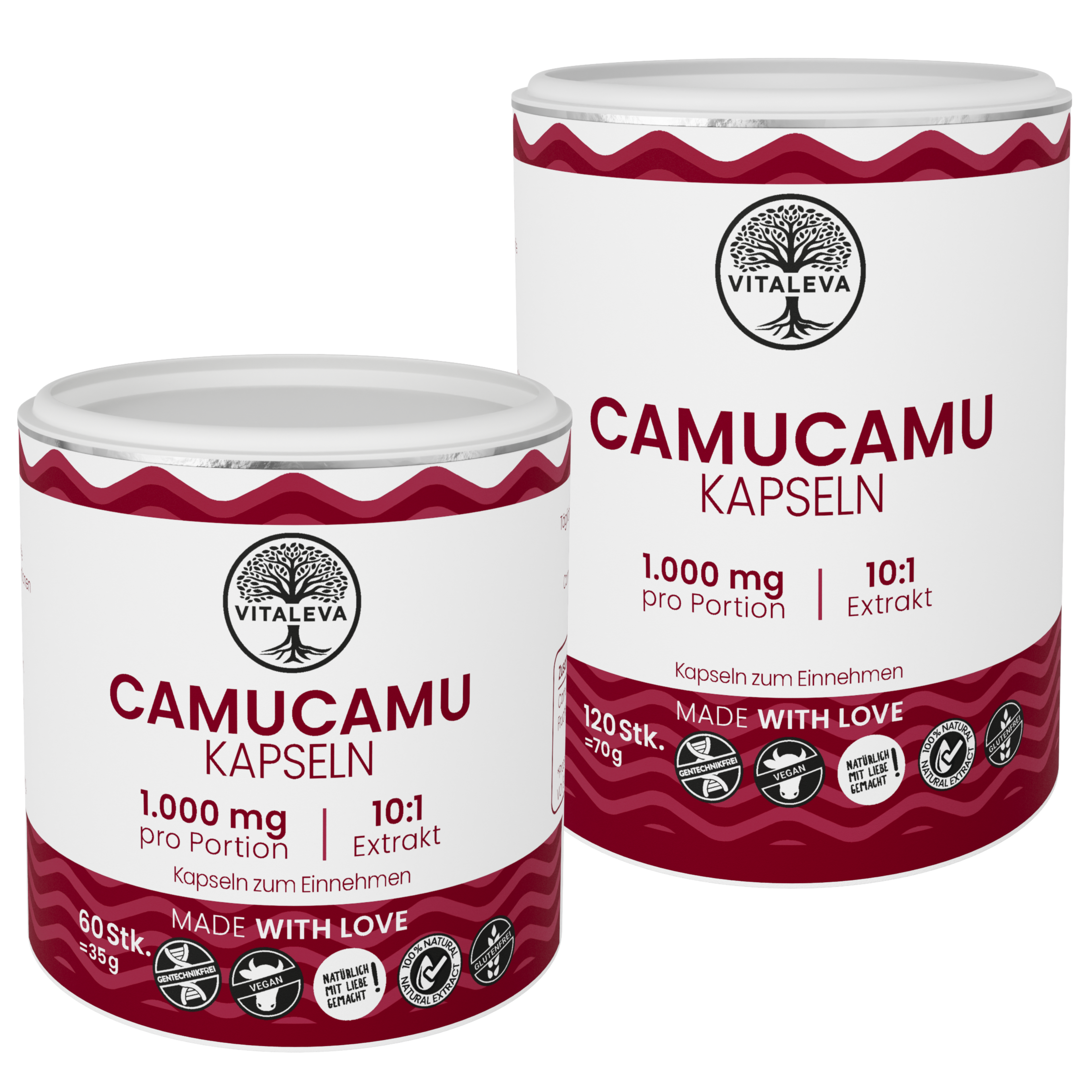 CamuCamuKapseln, 10:1 Extrakt