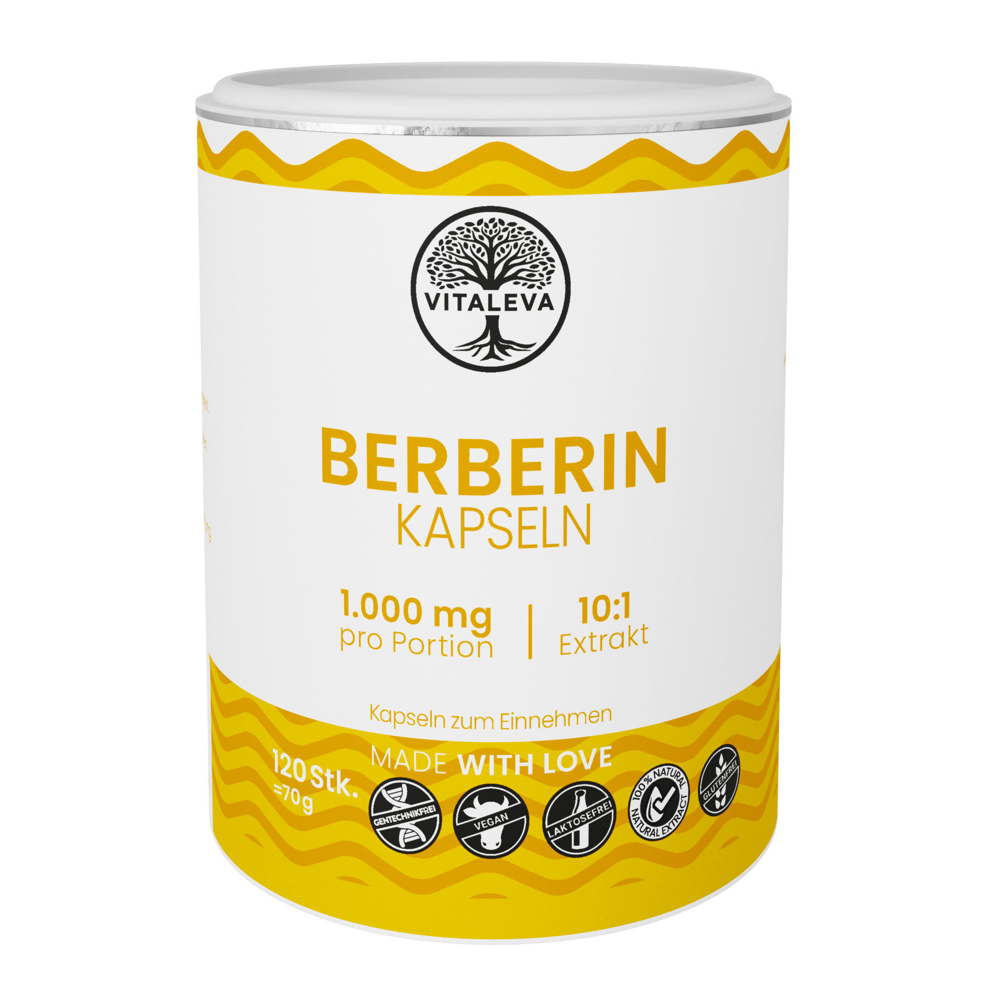 BerberinKapseln, 10:1 Extrakt