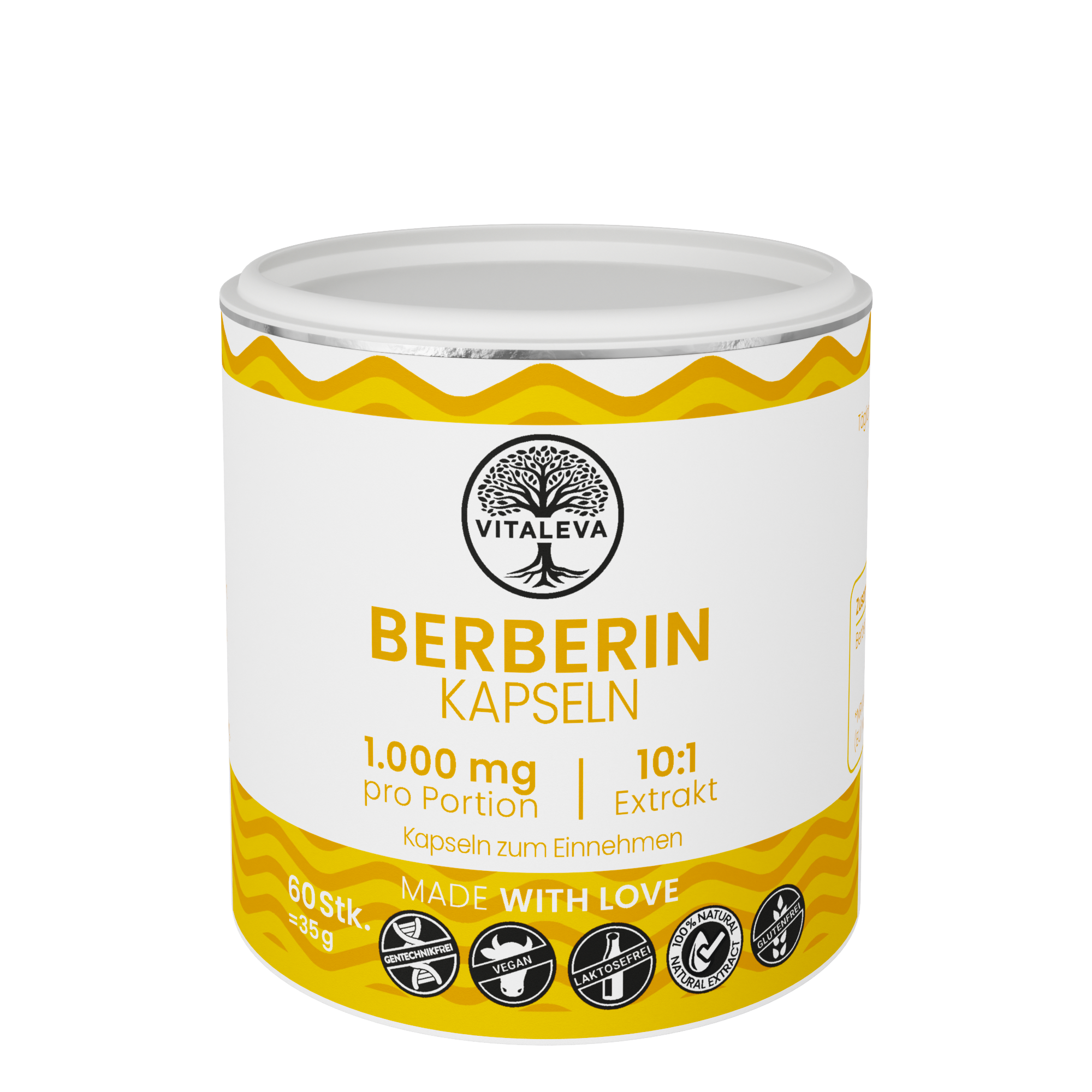 BerberinKapseln, 10:1 Extrakt