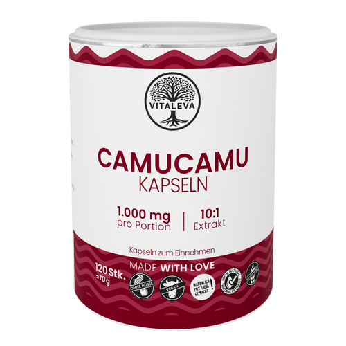 CamuCamuKapseln, 10:1 Extrakt